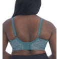 thumbnail image 2 of Goddess Non Wire Sports Bra (6913),42DDD,Teal Heather, 2 of 5