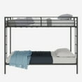 thumbnail image 5 of Nmkwnr Full Size Metal Bunk Bed Frame for Living Room, Bedroom, Black, 5 of 8