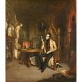 thumbnail image 2 of William Daniels 12x14 Gold Ornate Wood Frame and Double Matted Museum Art Print Titled - Joseph Mayer, 2 of 4