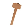 thumbnail image 4 of Useful Wood Hammer Woodworking Mallet Practical DIY Hand Tool Leather Carving Accessory, 4 of 8