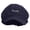 Navy, variant on Dream Big Embroidered Cotton Elastic Newsboy Cap - Navy OSFM