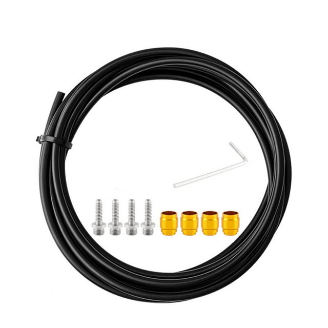 Hydraulic Brake Hose Olive and Insert Kit Designed for SRAM Compatibility Complete with Fitting Tool for Easy Setup