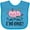 Turquoise, variant on Inktastic First Birthday Unicorn Cat Girls Girls Baby Bib