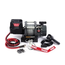WARN 94700 4700 DC Winch - 4,700 Lb Capacity, 60' Wire Rope, 3-Stage Planetary Gear, Permanent Magnet Motor