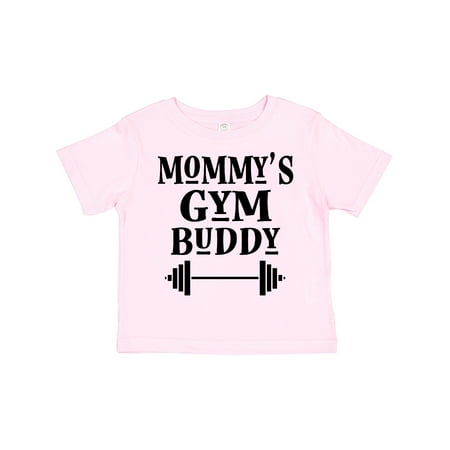 

Inktastic Mommy Gym Buddy Workout Gift Toddler Boy or Toddler Girl T-Shirt