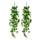 thumbnail image 1 of 2 piezas de planta verde artificial de simulación, vid verde, hoja de uva falsa para decoración, 1 of 7