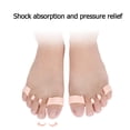 thumbnail image 4 of Ygjytge 1 Par De Almohadillas Para Los Dedos De Los Pies Con Cinco Orificios, Herramienta De Corrección De Dedos Superpuestos De Eversión (1) Ygjytge Para estrenar, 4 of 6