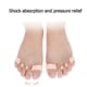 thumbnail image 4 of 1 par de almohadillas para los dedos de los pies con Ndcxsfigh cinco orificios herramienta de corrección de dedos superpuestos de eversión -1, 4 of 6