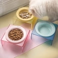 thumbnail image 5 of Cuenco de cerámica para gatos y perros, platillo volador, cuenco para mascotas, antibarbilla negra, cuenco para comida para gatos y perros, cuenco para beber agua, cuenco de comida lenta, 5 of 5