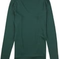 thumbnail image 2 of American Eagle Womens Ribbed Solid Pullover Blouse, Green, Small, 2 of 2