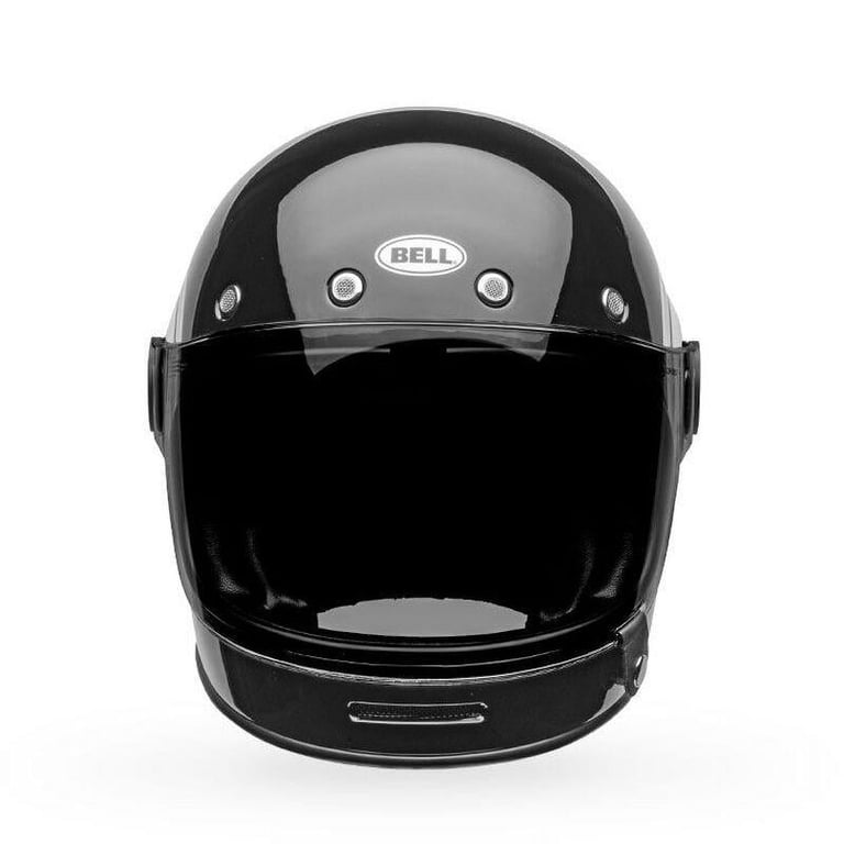Bell Helmets Bullitt Bolt Helmet (Large, Gloss Black/White