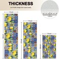 thumbnail image 4 of Yellow Lemon Fruit Clusters Blue Pattern Kitchen Rugs Sets Of 3,Kitchen Runner Rugs Non Skid Washable,Decorative Kitchen Floor Mats for Kitchen,Sink,Laundry,17"x30"+ 17"x47" + 17"x59", 4 of 6