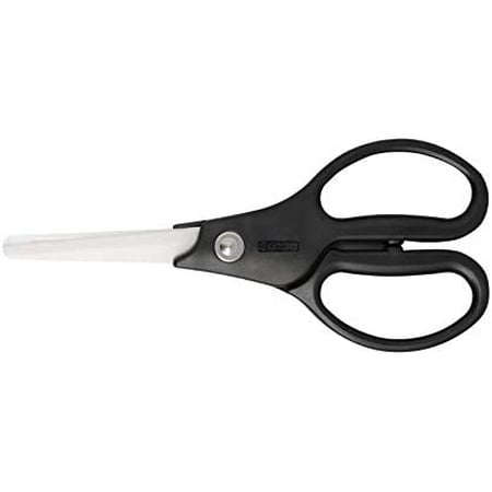 

Ceramic Scissors Overall Leng 7.2 2.7 Long Blades Bla Handle White Blades