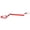 Red, variant on Fishing Lanyard Retractable Safety Spring Coiled Rope Keychain Accessories Tool, Adult, 47 inches / 120 cm, Red