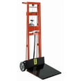 thumbnail image 1 of Wesco 260016 22 in. x 22 in. Two Wheeled Winch Operated Hydraulic Steel Pedalift With 54 in. Raised Height, 1 of 1