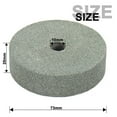 thumbnail image 1 of 3\" Grinding Stone Polishing Wheel 10mm Bore Set For Bench Grinder Metal Working, 1 of 7