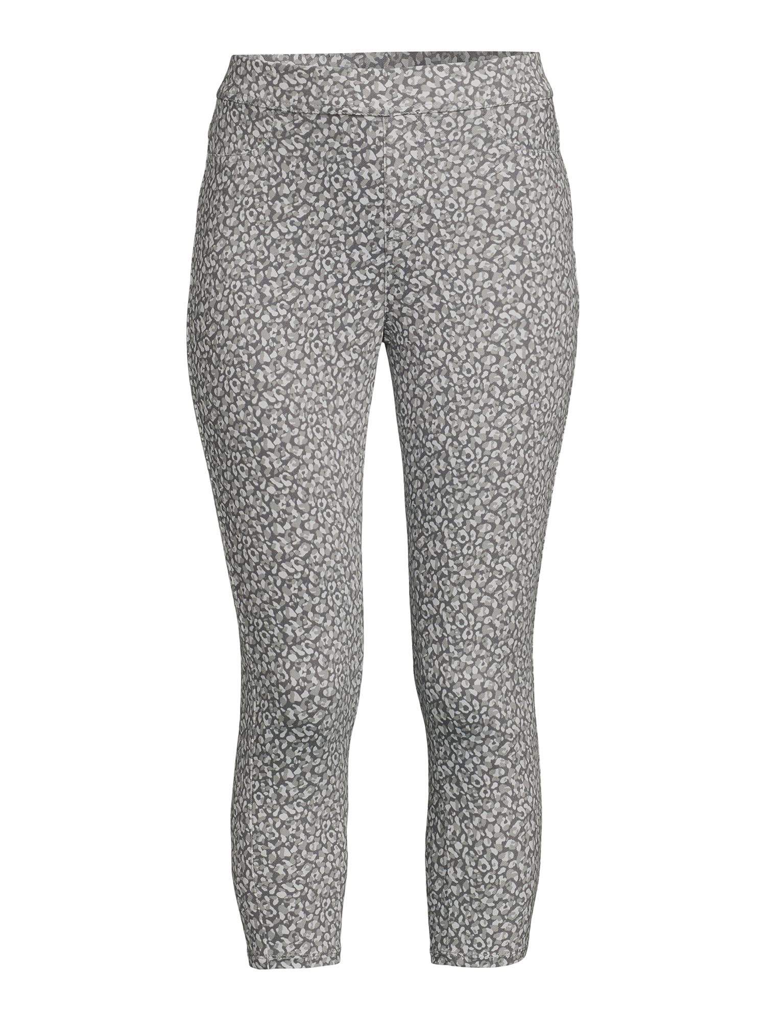 Time and Tru Women's Capri Jeggings, 23" Inseam, Sizes XS-3XL