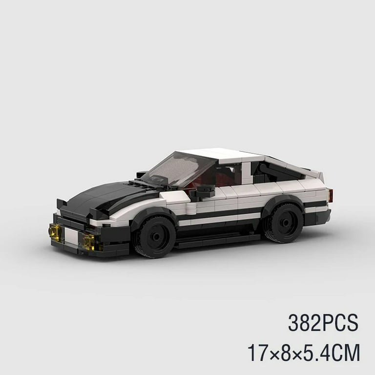 BRICK Toyota Corolla AE86 Speed Champions Racer City Sports Vehicle compatible with LEGO blocks Great Gift for kids 380 Pieces Walmart