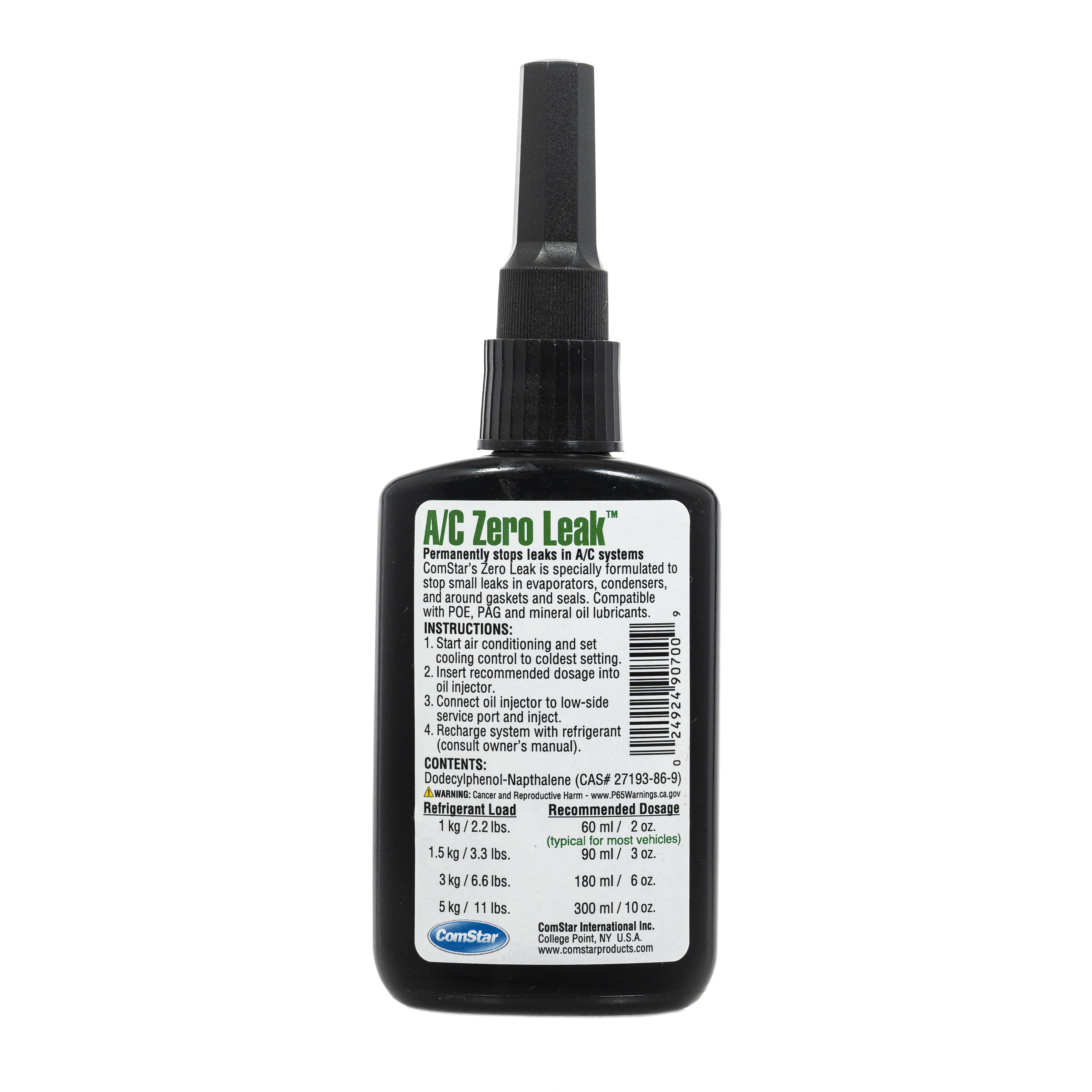 ComStar A/C Zero Leak, 4 Ounces, Permanent Stop Leak for A/C