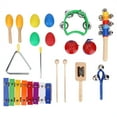 thumbnail image 1 of Children Bands Kit Kids Hand Bell Set, Maracas Set, For Improving Concentration For Developing Rhythm, 1 of 8