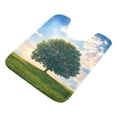 thumbnail image 3 of Ryvnso A Tree on Grassland Bathroom Shaggy Rugs Toilet Mat Soft Contour Rug, 3 of 9