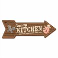 thumbnail image 2 of SignMission P-ARROW8-999899 24 in. Country Kitchen Arrow Sign, 2 of 4