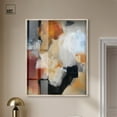 thumbnail image 3 of Earth and Fire II Shadowbox Print Modern Abstracts by Art Remedy, Blonde Frame, 36 x 45, 3 of 7