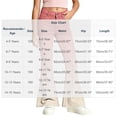 thumbnail image 4 of Trikvn Kids Flared Denim Pants Girls Stretch Bell Bottoms Casual Gradient Color Jeans Fashion Vintage Streetwear Trousers, 4 of 8