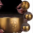 thumbnail image 4 of Shaving Lather Bowl Stainless Steel Multi-Functional Household Item Golden Material for Men 1Pack, 4 of 4