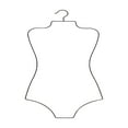thumbnail image 3 of Lipstore Swimwear Hanger for Kids Body Shape Display Hanger Girls Bikini Swimwear Hanging, 3 of 8