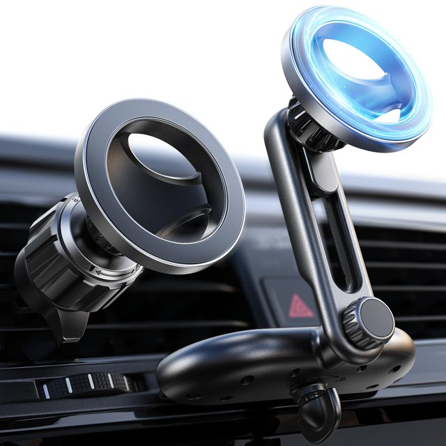 Soporte para teléfono con soporte de coche LISEN para iPhone 15 Pro Max MagSafe