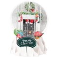 thumbnail image 2 of Up With Paper Pop-Up Holiday Snow Globe Greeting Card - Mantel, 2 of 4