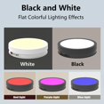 thumbnail image 4 of JAYEGT Variety Colors LED Light Non-Slip Rotating Display Stand , 66lbs Load, 360 Degree Photography Turntable for Glass Crystal Spherical Artwork (8.66inch / 6Color LED Light / Black / Rechargeable), 4 of 8