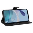 thumbnail image 4 of Étui Rabattable pour FOXDOCK Motorola Moto G53 avec Fentes pour Cartes et Fonction Support en Cuir, 4 of 5