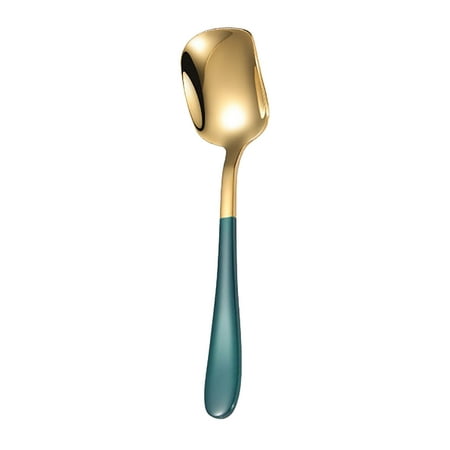 

BINGLI Household High-grade Frosted Stainless Stee l Multi-function Dessert Spoon High Qualit‘y Tableware Premium Durabl e Material Exquisite Practical and Convenient