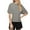 Gray, variant on Women's Basic Shirts Crew Neck Short Sleeve Tunic Tops Solid Color Tee Casual Loose Fit Soft Comfy Clothes (XS, Gray)