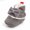 Grey, variant on Cute Baby Booties With Bow Soft Warm Sneakers For Infants Perfect For Autumn And Winter Walking Cozy And Comfortable Footwear For Toddlers Soft Sole Infant Shoes Size 5