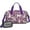 Goldendoodle Dog and, variant on Women Men Gym Bag,German Shorthaired Pointer Dog and Flower Small Duffle Bag Spend the Night Bags for Women with Shoes Compartment Washbag,Detachable Shoulder Strap,19.7x8.3x11 Inches
