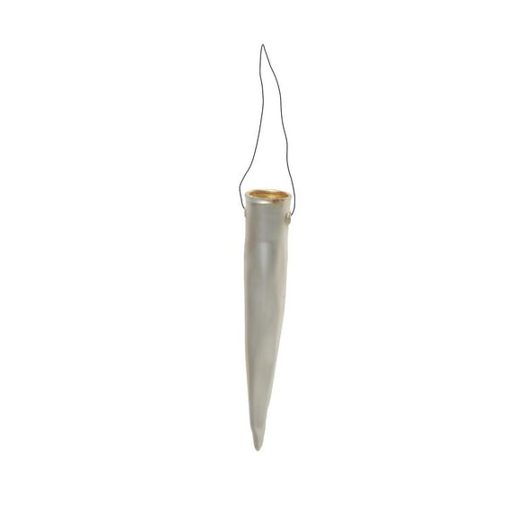 Sterling Glass Icicle Christmas Tree Ornament