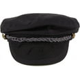 thumbnail image 3 of LAICAIW Men's Summer Cotton Greek Fisherman Sailor Fiddler Driver Hat Flat Cap, 3 of 4