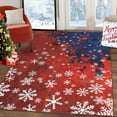 thumbnail image 3 of Garvee 5'x7' Christmas Area Rugs Holiday Printed Carpet, Washable Rug with Non Slip Rubber Backing Xmas Decorative Rugs for Living Room Bedroom Home Decor, 3 of 9