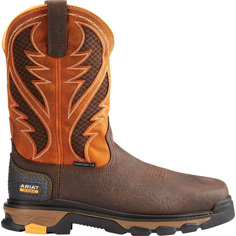 Ariat - Ariat Men's Intrepid VentTek Composite Toe Western Work Boots ...