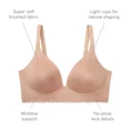 thumbnail image 5 of Warners® Simply Perfect® Super Soft Wireless Lightly Lined Comfort Bra RO5691T,Butterscotch, 38C, 5 of 5