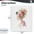 thumbnail image 4 of Stupell Industries Contemporary Flowing With Petals Portrait Canvas Art, 24 x 30, by Svetlana Aleynikova, 4 of 8
