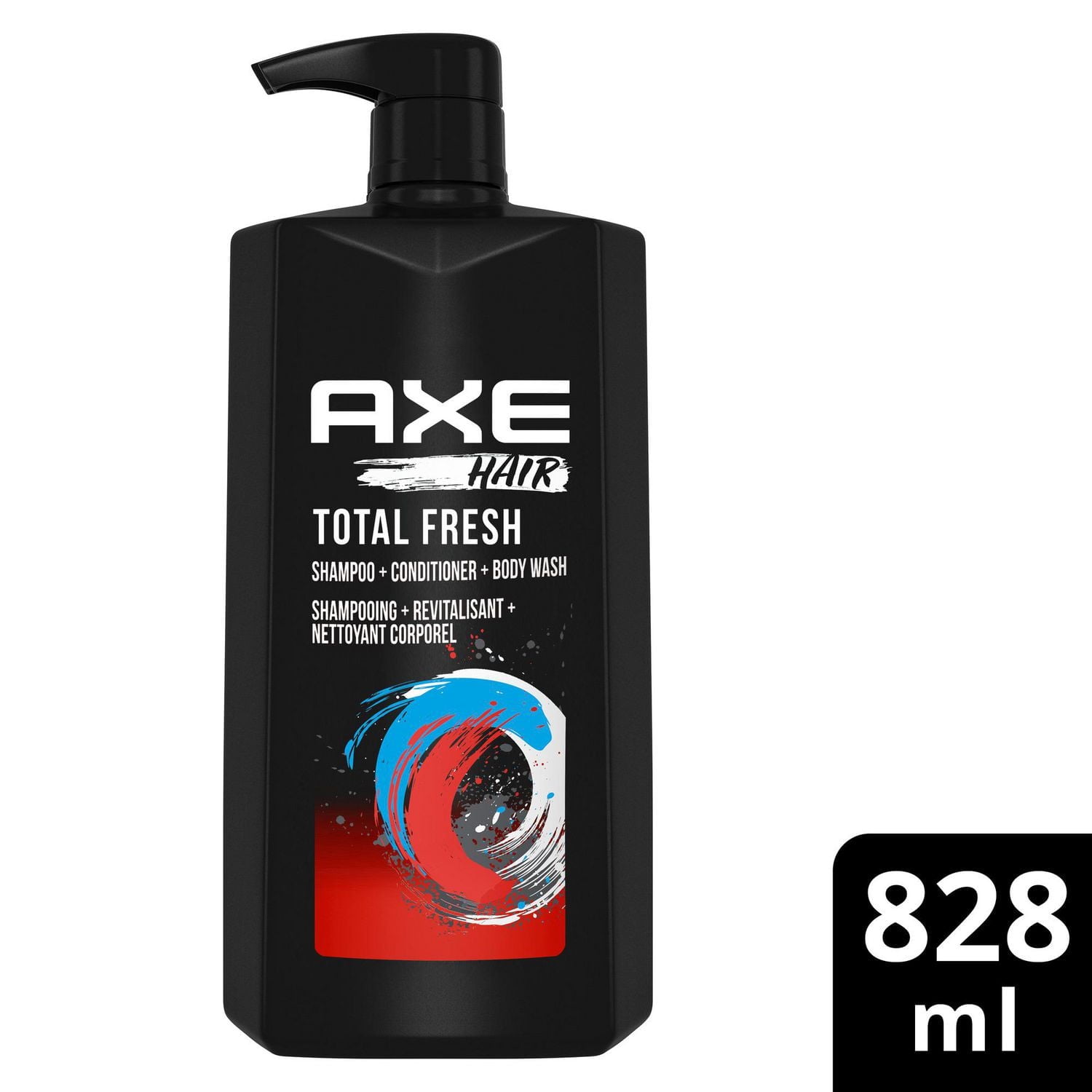 Axe Total Fresh 3 in 1 Shampoo, Conditioner and Body Wash