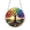 A#0910-499, variant on Tree of Life DIY Acrylic Puzzle Suncatcher Stained Glass Style Window Hanging Decoration - 7.87 Inch A