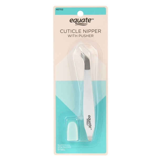 Equate Cuticle Nipper with Pusher, Color May Vary