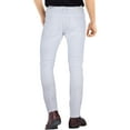 thumbnail image 2 of CULTURA AZURE Mens Skinny Stretch Silicon Jeans, White, 36X32, 2 of 4