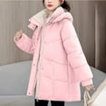 thumbnail image 3 of Women Long Puffer Jacket Winter Coat Thick Warm Quilted Parka High Neck Zip Up Outerwear Oversized Fashion Overcoat, 3 of 6
