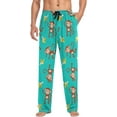 thumbnail image 4 of Top-kevin Grey Cute Donkey Pajama Pants Farm Men's Pajama Bottoms Lounge Sleepwear PJs Sleep Pants, 4 of 11